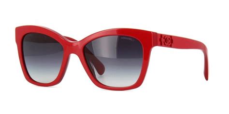 chanel red framed 5313 oversized cc sunglasses|CHANEL Sunglasses: Butterfly Sunglasses, acetate — Fashion.